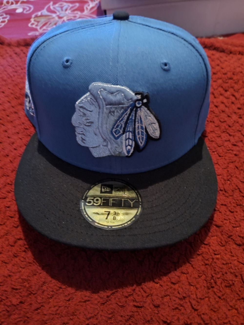 New Era Men’s Two-Tone Blue & Black 59FIFTY Fitted Cap